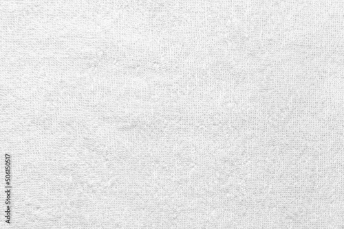 Soft and Clean white towel texture and seamless background