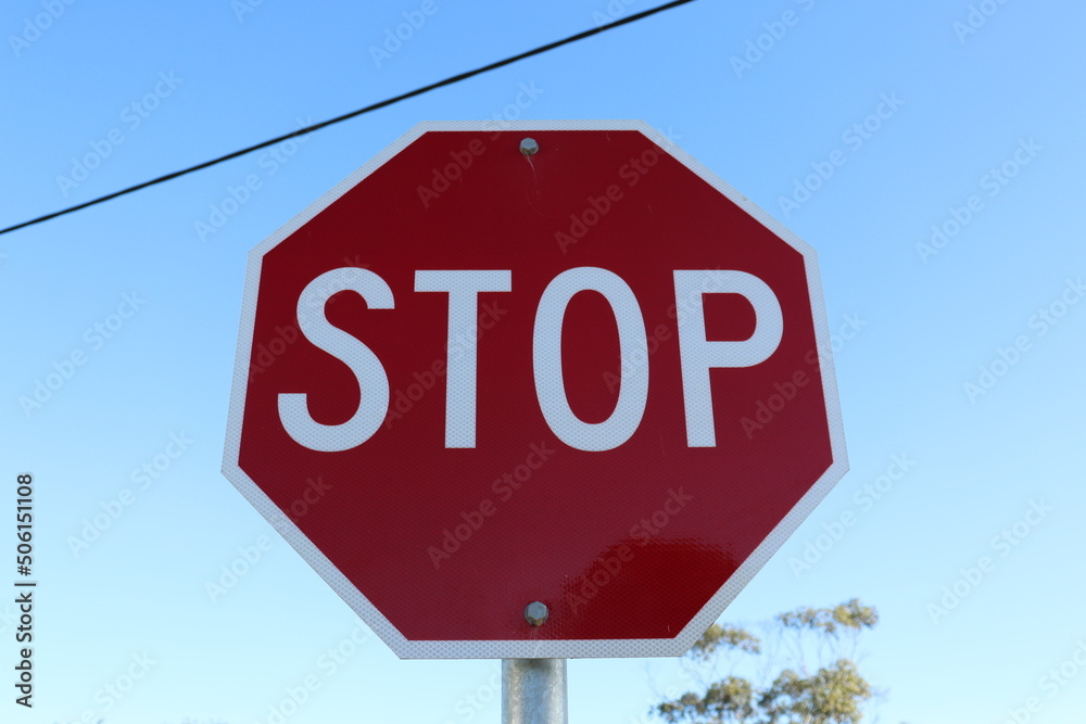 Obraz premium Stop Sign