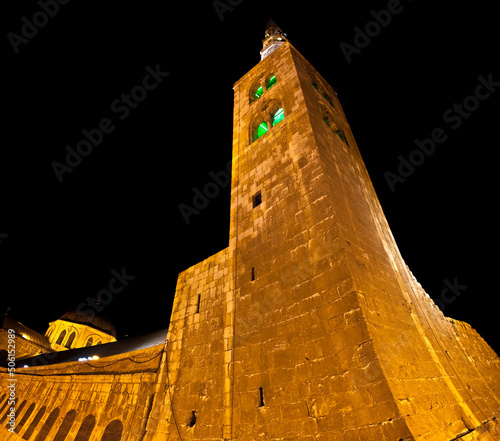 Isa minaret Great Mosque Damascus photo