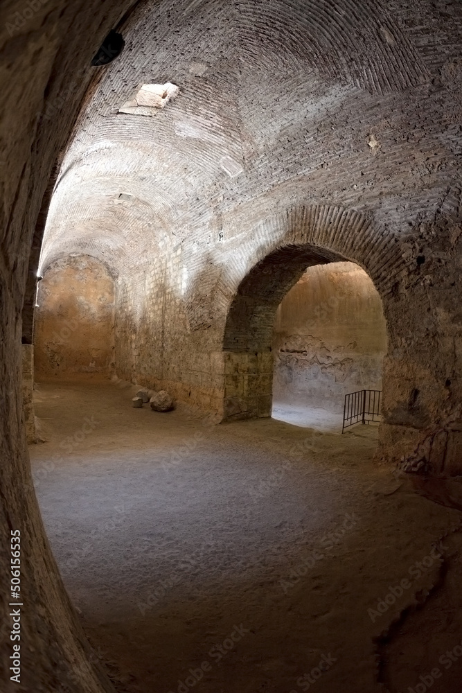 Citadel room fisheye lens Aleppo