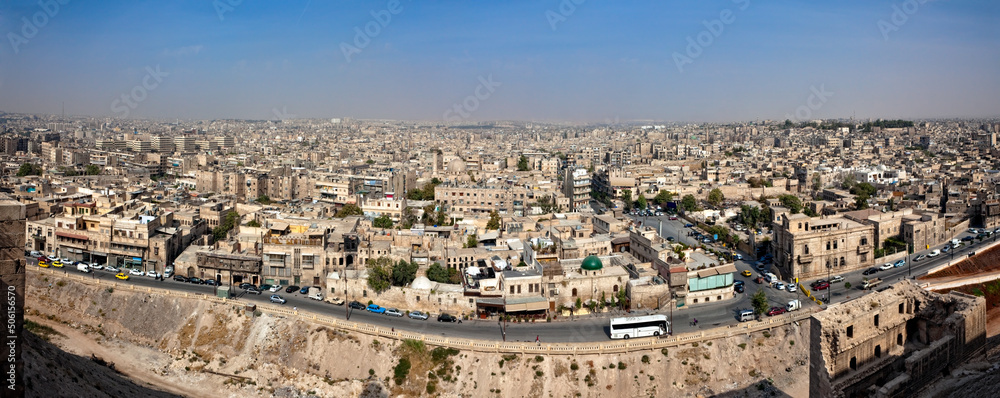 Aleppo Syria panorama