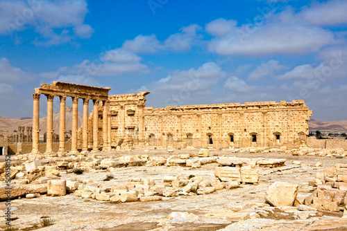 Palmyra Temple of Bel photo