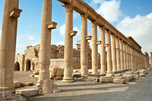 Colonnade Palmyra Syria