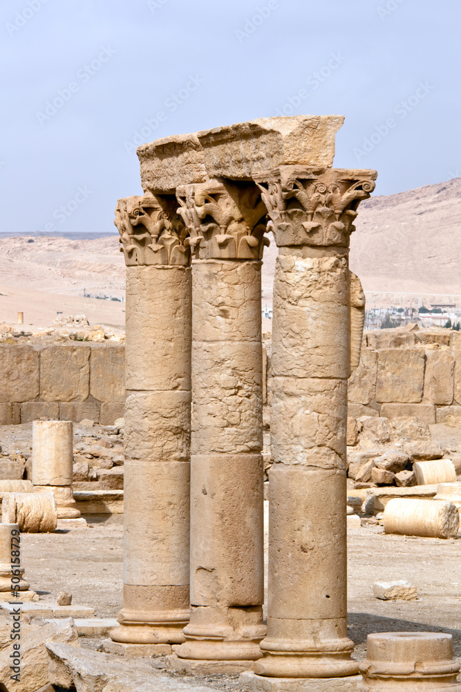 Columns Palmyra Syria