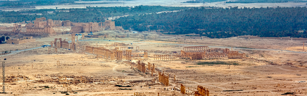 Palmyra Syria panorama