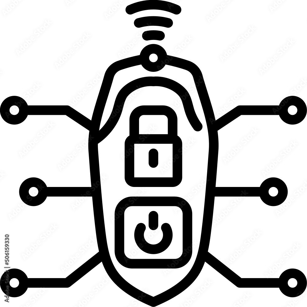 Obraz premium smart key icon