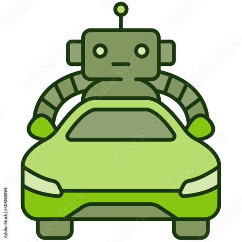 auto drive icon