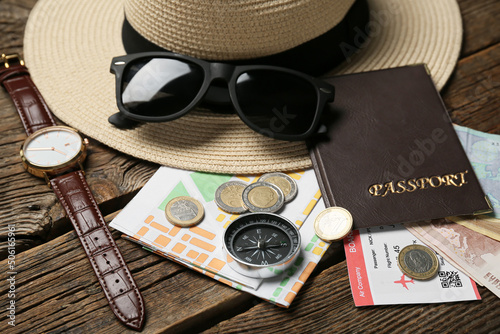 Guide's accessories with pa...