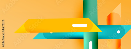 Background overlapping lines. Dynamic lines abstract wallpaper. Straight lines composition vector illustration for wallpaper banner background or landing page