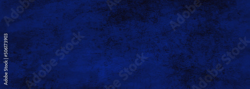 Blue dark grunge texture background of cement plaster wall with cracks, blue grunge wall texture. horror Cement texture, wall full of scratches, Scary dark wall, grungy cement.	