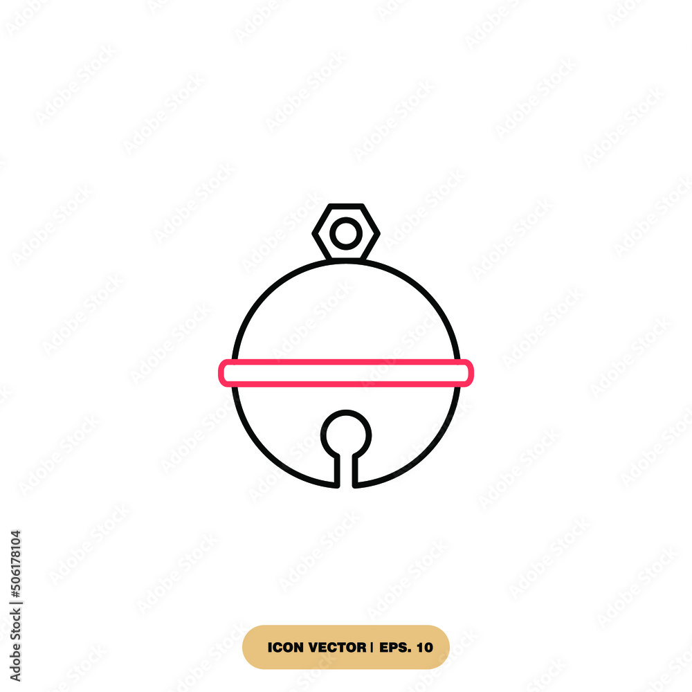 pet bell icons  symbol vector elements for infographic web