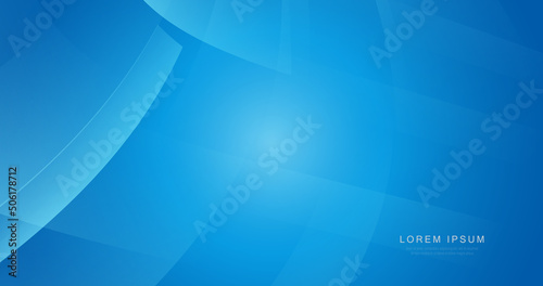 Abstract blue geometric wavy shape background. Business background. Futuristic technology digital hi tech concept. Vector illustration