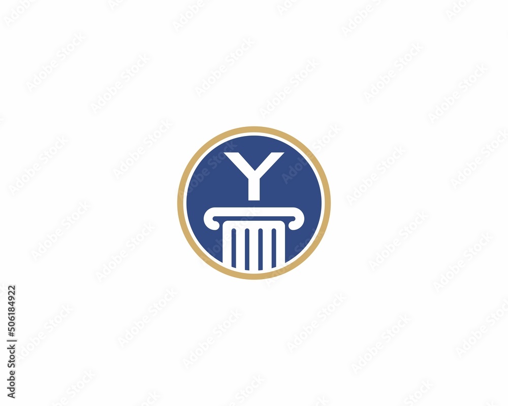 Letter Y, Law Logo Vector 001 Letter Y, Law Logo Vector 001