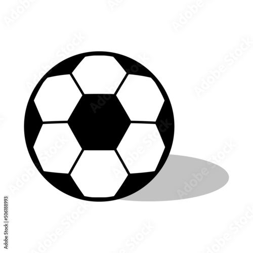 Soccer  football ball symbol  single goal isolated design vector illustration  web game  object