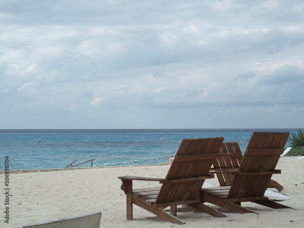 chairs on the beach
