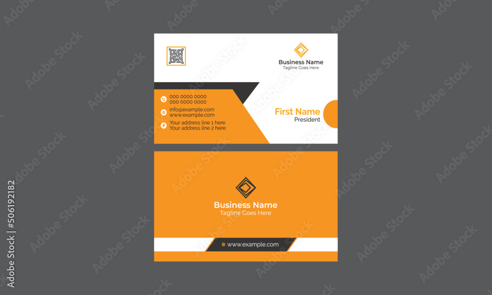 Creative Business Card Design Template Creative Business Card Design Template