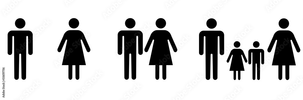 People icon set. People icon set in flat style. Persons symbol for your infographic website design, logo. Crowd signs. jpg image illustration. Isolated on white background
People icon set. People icon set in flat style. Persons symbol for your infographic website design, logo. Crowd signs. jpg image illustration. Isolated on white background