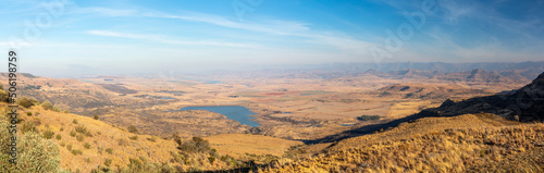 View of Driekloofdam, Kwazulu Natal, South Africa.