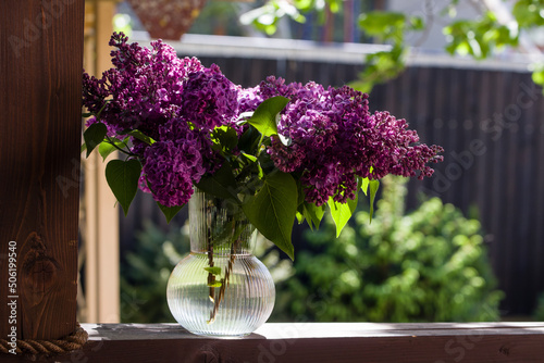 Wallpaper Mural bunches of lilac flowers Torontodigital.ca