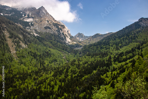 Vrsic-Pass in den Julischen Alpen