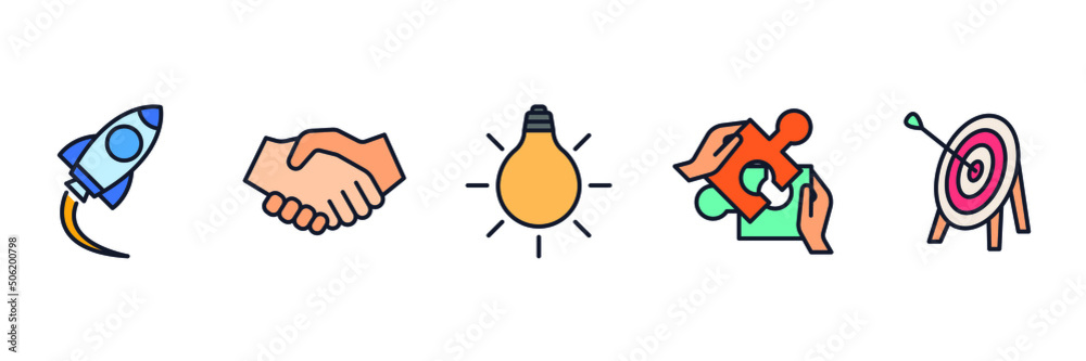 business set icon symbol template for graphic and web design collection logo vector illustration business set icon symbol template for graphic and web design collection logo vector illustration