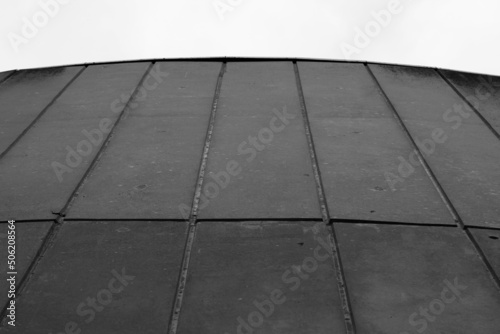 black and white background of an old building wall 