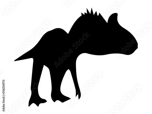 Apatosaurus Silhouette Vector Illustration Black Silhouette Vector. Dinosaur Vector