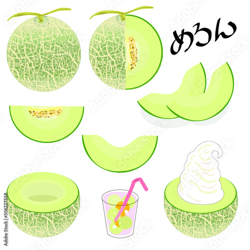 甘くて美味しい夏のメロン