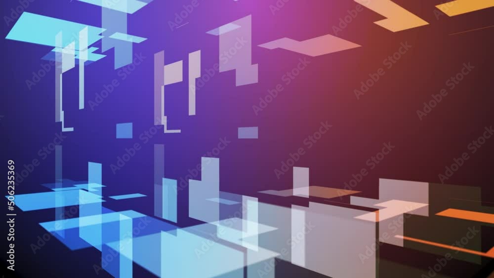 Abstract dark backdrop with flying transparent squares. Computer generated 3d rendering Abstract dark backdrop with flying transparent squares. Computer generated 3d rendering