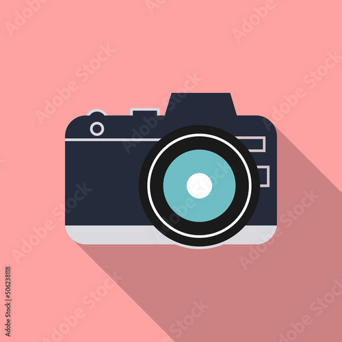 flat icons for camera ,vector illustrations