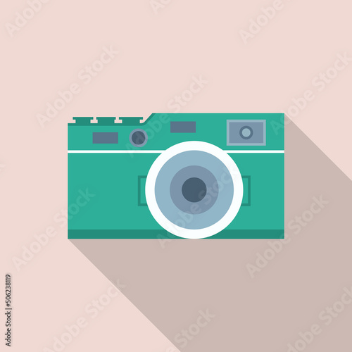 flat icons for camera ,vector illustrations
