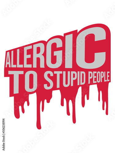 Blut Tropfen Allergic 