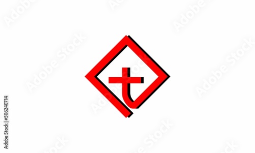 Free Download letter T minimalism square monograms concept design logo - GFXLoad