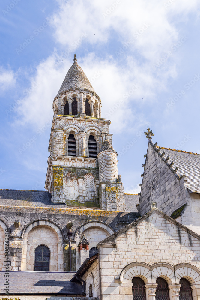 Eglise Notre-Dame la Grande in Poitiers in province Vienne Nouvelle-Aquitaine region in France