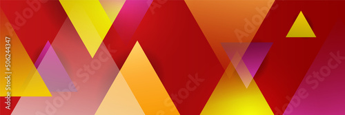 Abstract colorful polygon banner design template Free Download Abstract colorful polygon banner design template - GFXLoad