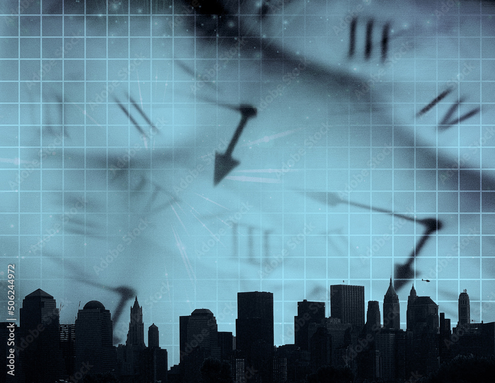 Obraz premium The rush of time