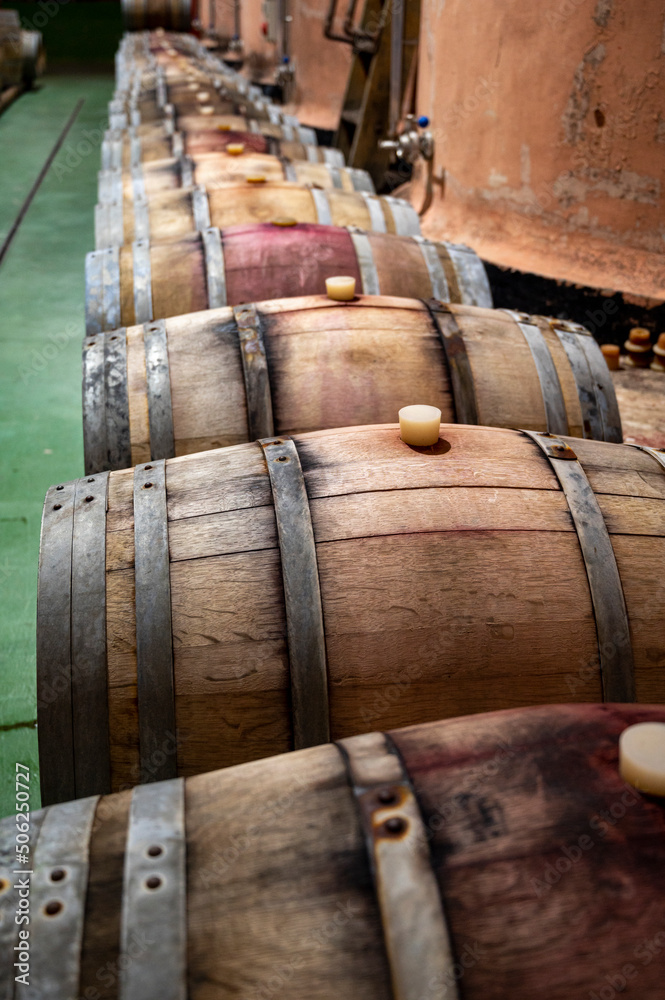 Making wine on traditional bodega in south part of La Palma volcanic island, Canary islands, Spain Making wine on traditional bodega in south part of La Palma volcanic island, Canary islands, Spain