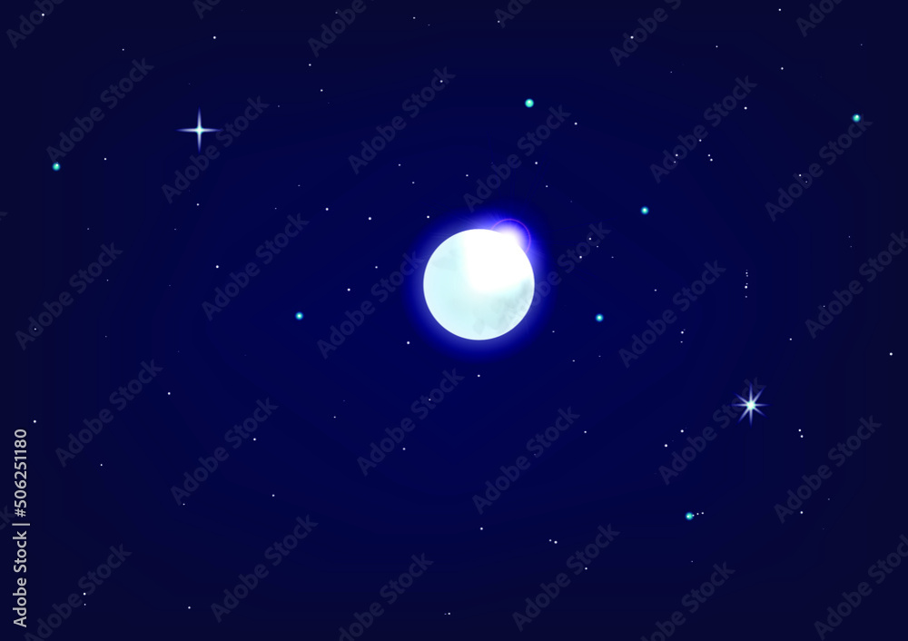 moon and stars moon and stars