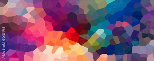 Color Splash series. Background design of fractal paint and rich texture on the subject of imagination