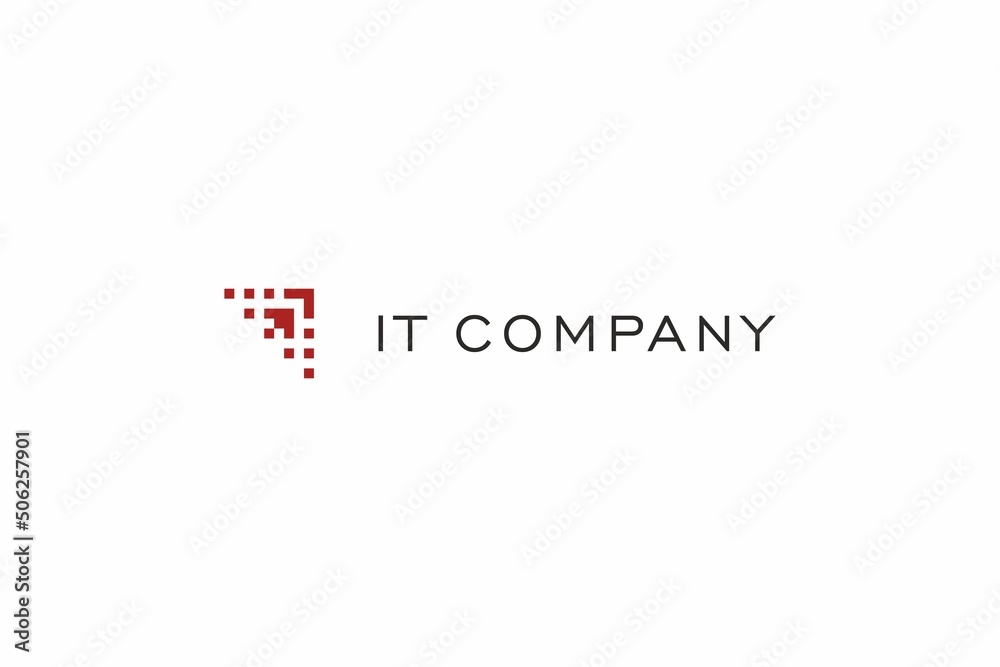 Template logo design for it company Template logo design for it company