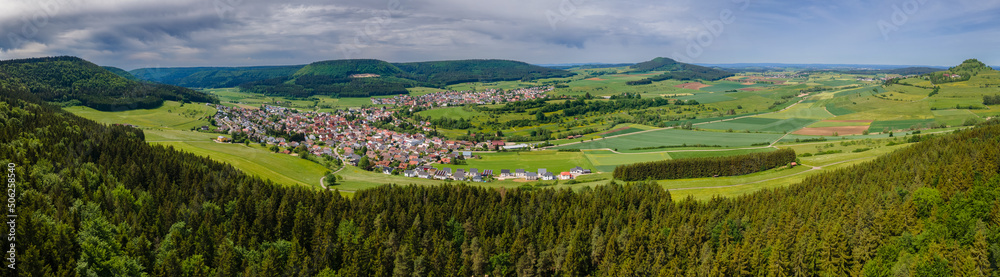 Obraz premium Donaubergland
