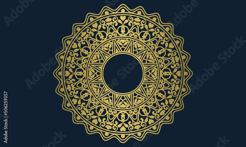 Mandala pattern design. decorative design.