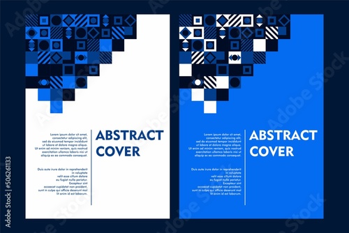 Abstract geometry cover for book, magazine, dvd, katalog and more. with high resolution and editable eps format