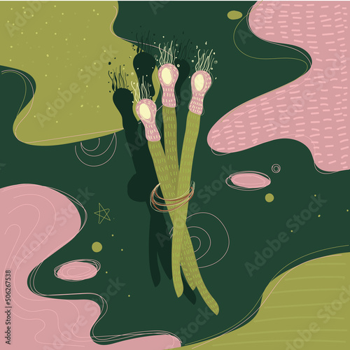 onion vector icon on abstract background