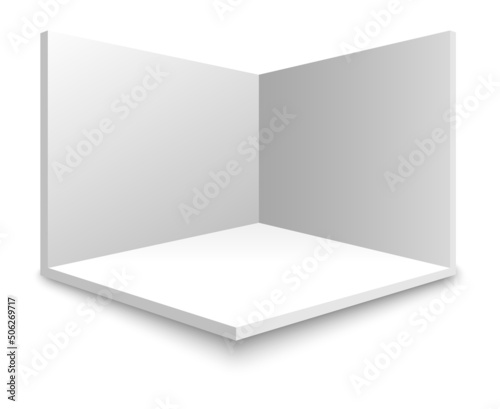 Booth 3d corner