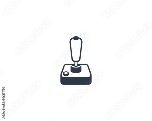 Valokuva Joystick vector flat emoticon