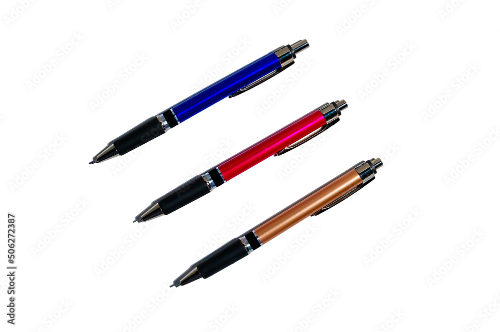 Coloring pen with white background