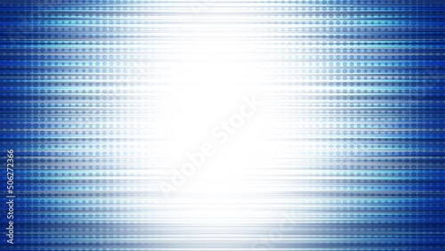 Flat line moving looping on background