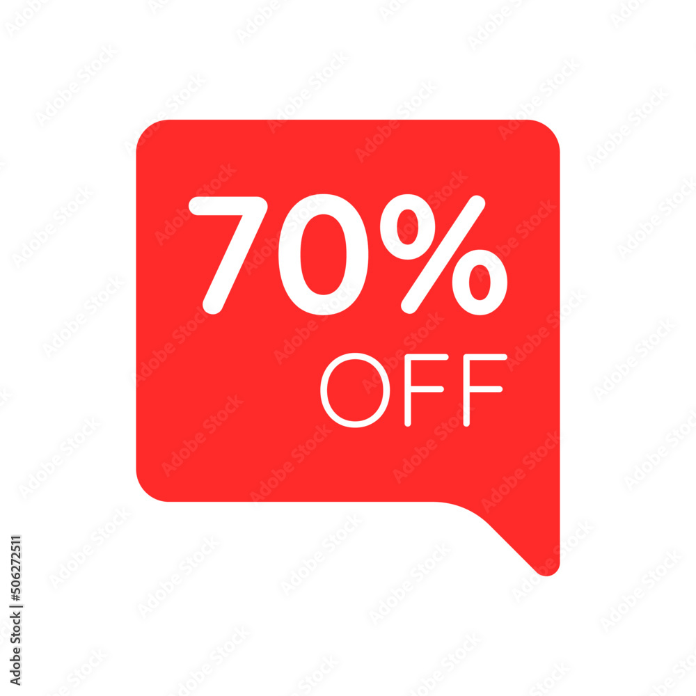 Special offer sale label illustration. Discount offer price label, symbol, and sticker for advertising campaign in retail, sale promo marketing discount 70%. Sticker sale, ad offer shopping Special offer sale label illustration. Discount offer price label, symbol, and sticker for advertising campaign in retail, sale promo marketing discount 70%. Sticker sale, ad offer shopping