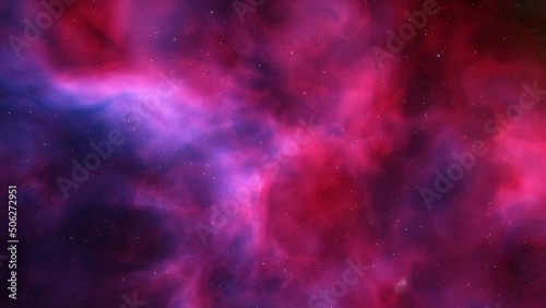 Space nebula  for use with projects on science  research  and education. Illustration